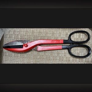 Vintage J Wise & Sons Co WISS-9 Sheet Metal Tin Snip Shears 13” Forged Steel USA